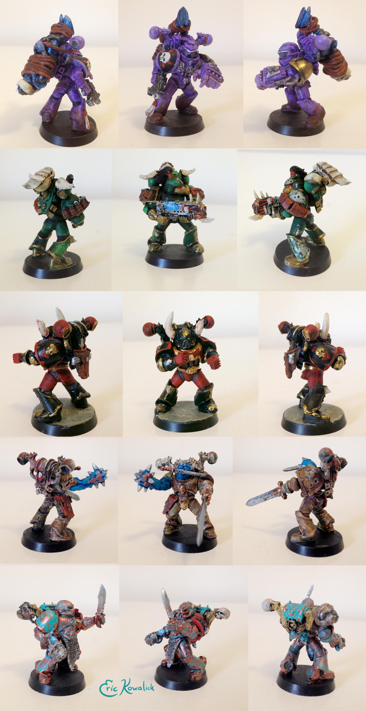 chaos space marines figures